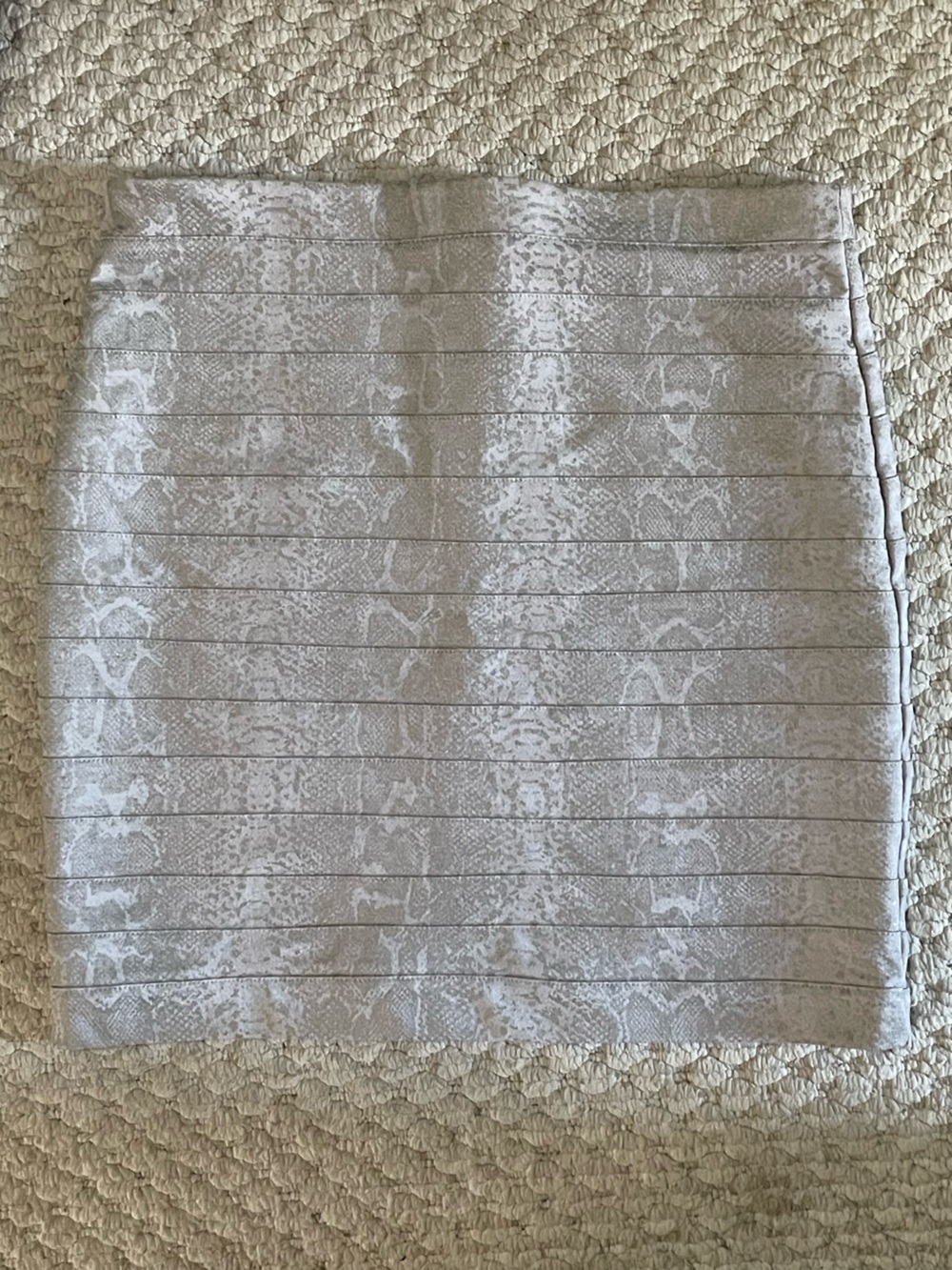 Kenneth Cole Snakeskin Skirt